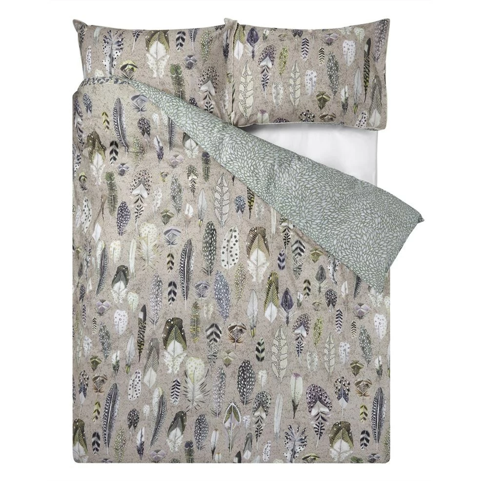 Designers Guild Quill Bed Set Natural, 220x220 + 50x60(2)