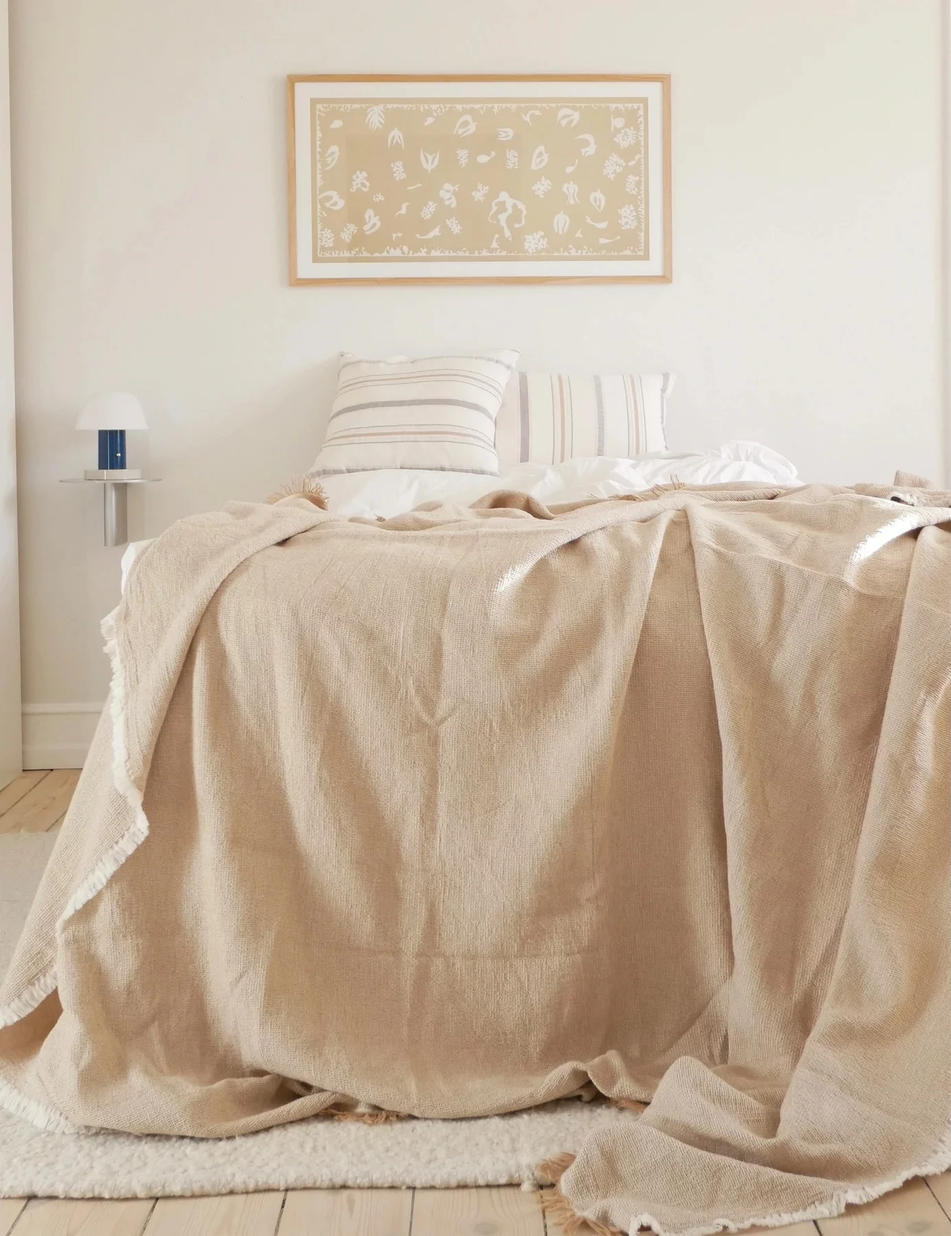 Elvang Daisy Päiväpeite 240x220 Cm, Camel - Image 3