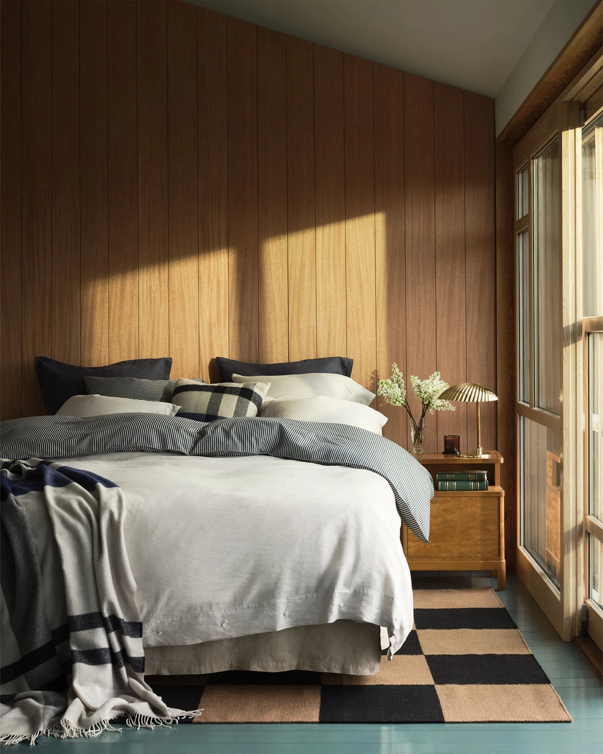 Gant Home Cotton Linen Pussilakana Vaaleanharmaa, 220x220 Cm - Image 3