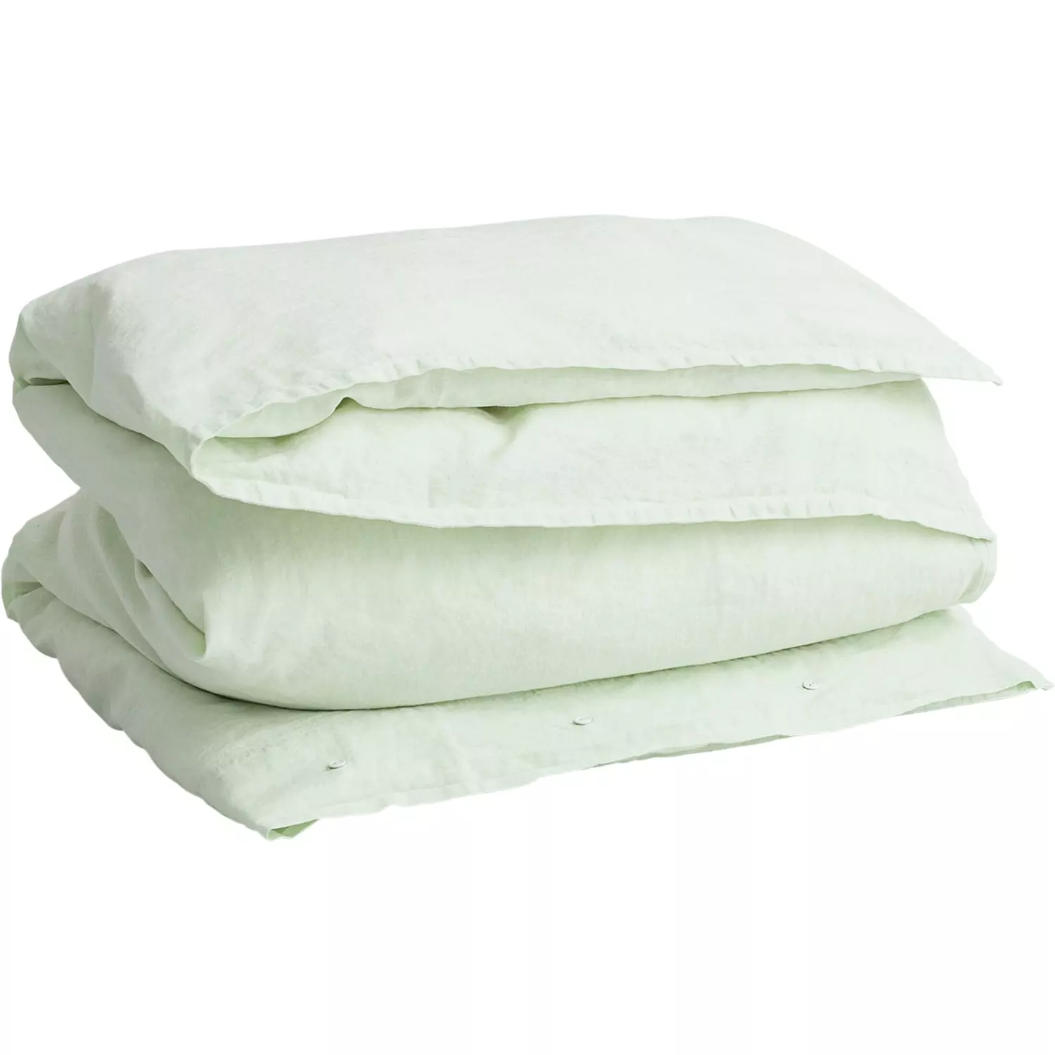 Gant Home Cotton Linen Pussilakana Spray Green, 220x220 Cm