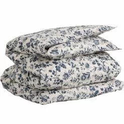 Gant Home Floral Pussilakana 150x210 Cm, Silver Sand