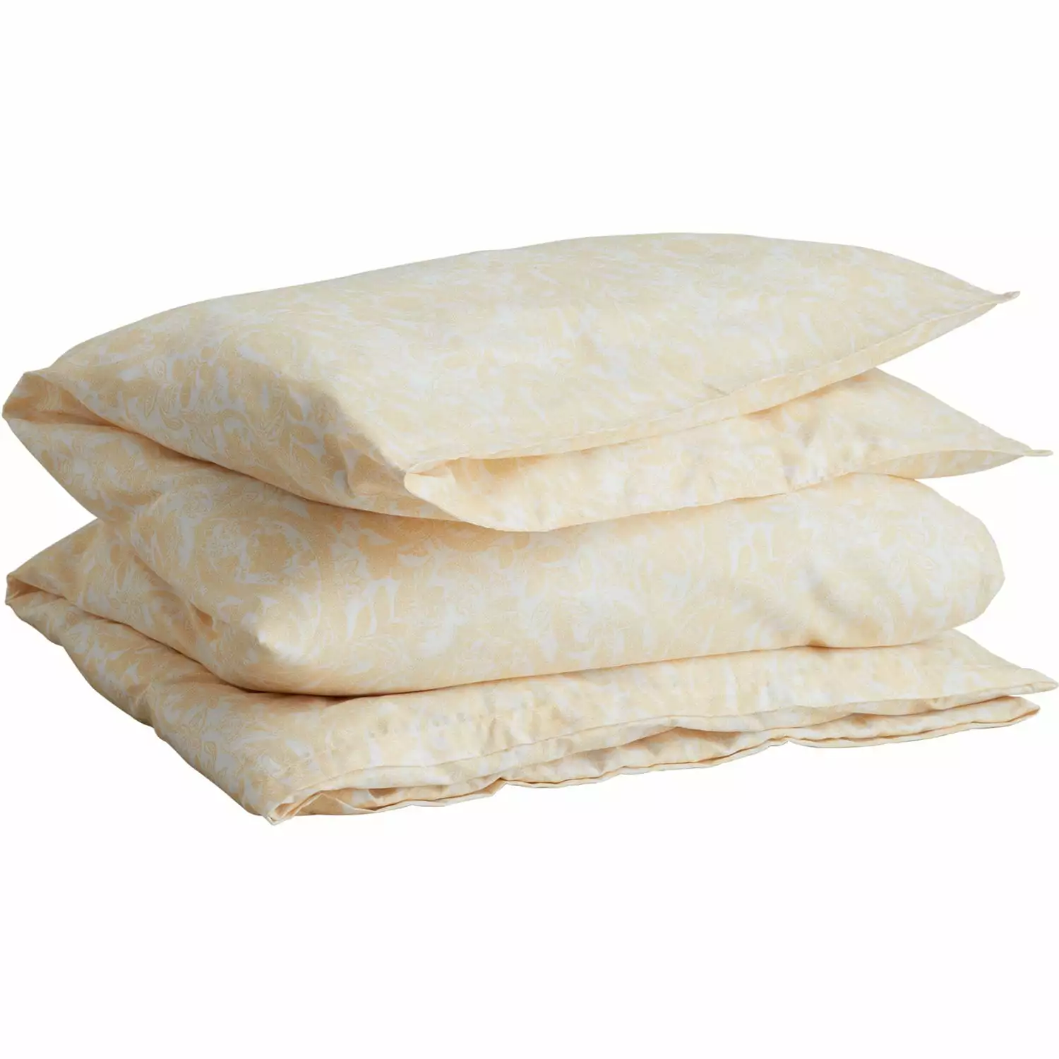 Gant Home Porcelain Paisley Pussilakana 220x220 Cm, Butter Yellow