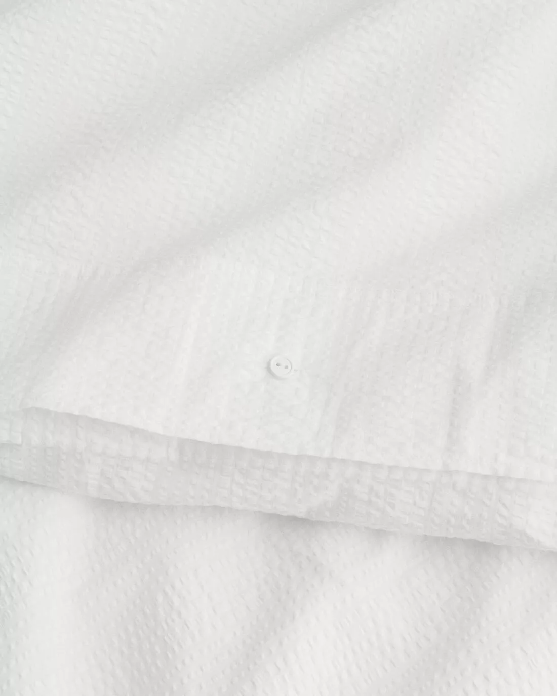 Gant Home Seersucker Pussilakana 150x210 Cm, Valkoinen - Image 4