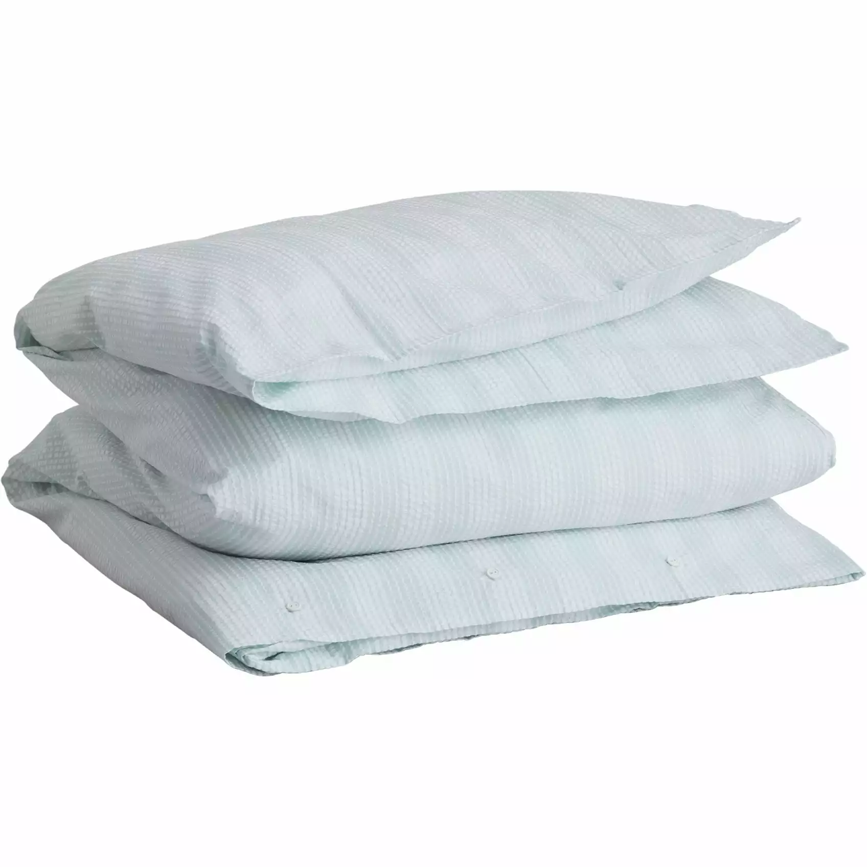 Gant Home Seersucker Pussilakana 220x220 Cm, Breeze