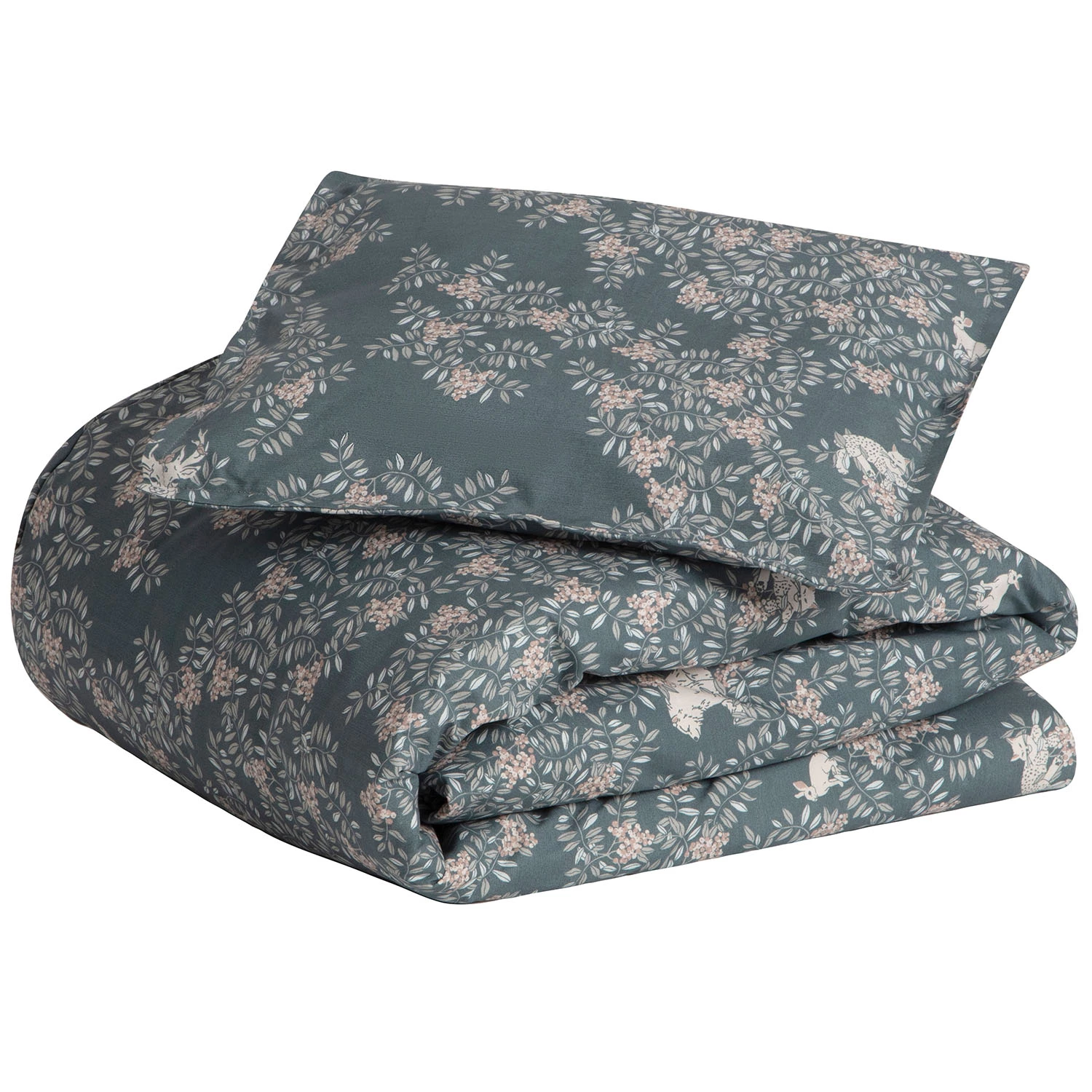 Garbo & Friends Fauna Forest Vuodesetti 100x140 + 40x45 Cm, Junior