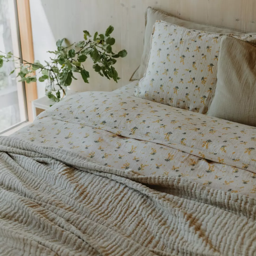 Garbo & Friends Mimosa Muslin Pussilakana, 240x220 Cm - Image 5