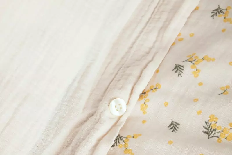 Garbo & Friends Mimosa Muslin Pussilakana, 240x220 Cm - Image 2