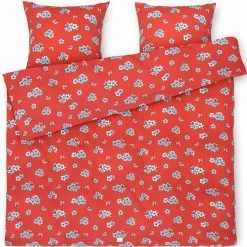 Juna Grand Pleasantly Pussilakanasetti 200x220 + 60x63 Cm, Chili