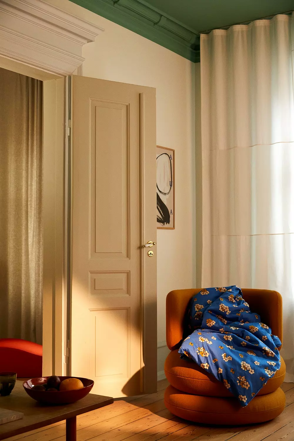 Juna Grand Pleasantly Pussilakanasetti 140x220 + 60x63 Cm, Sininen - Image 3