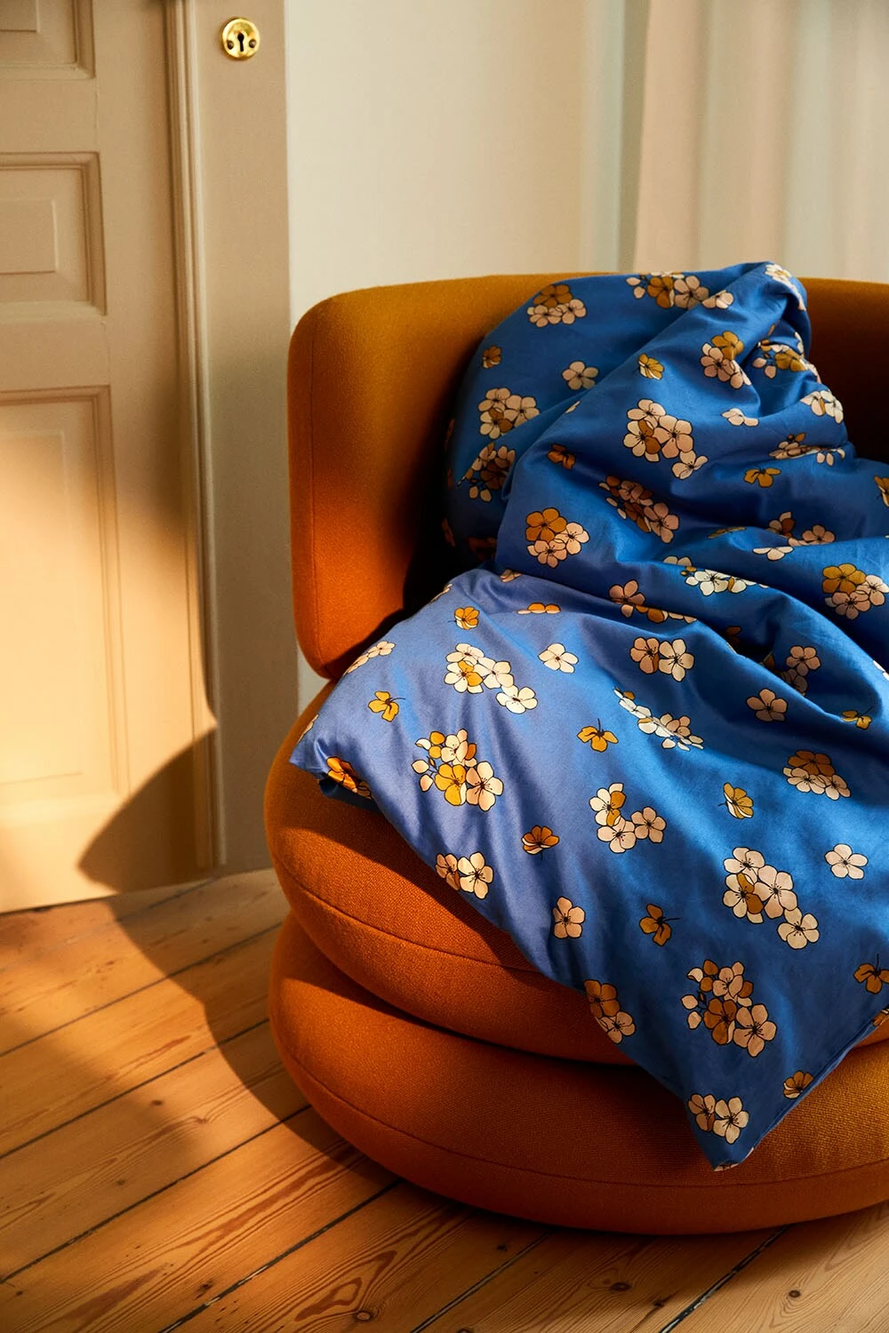 Juna Grand Pleasantly Pussilakanasetti 140x220 + 50x70 Cm, Sininen - Image 3