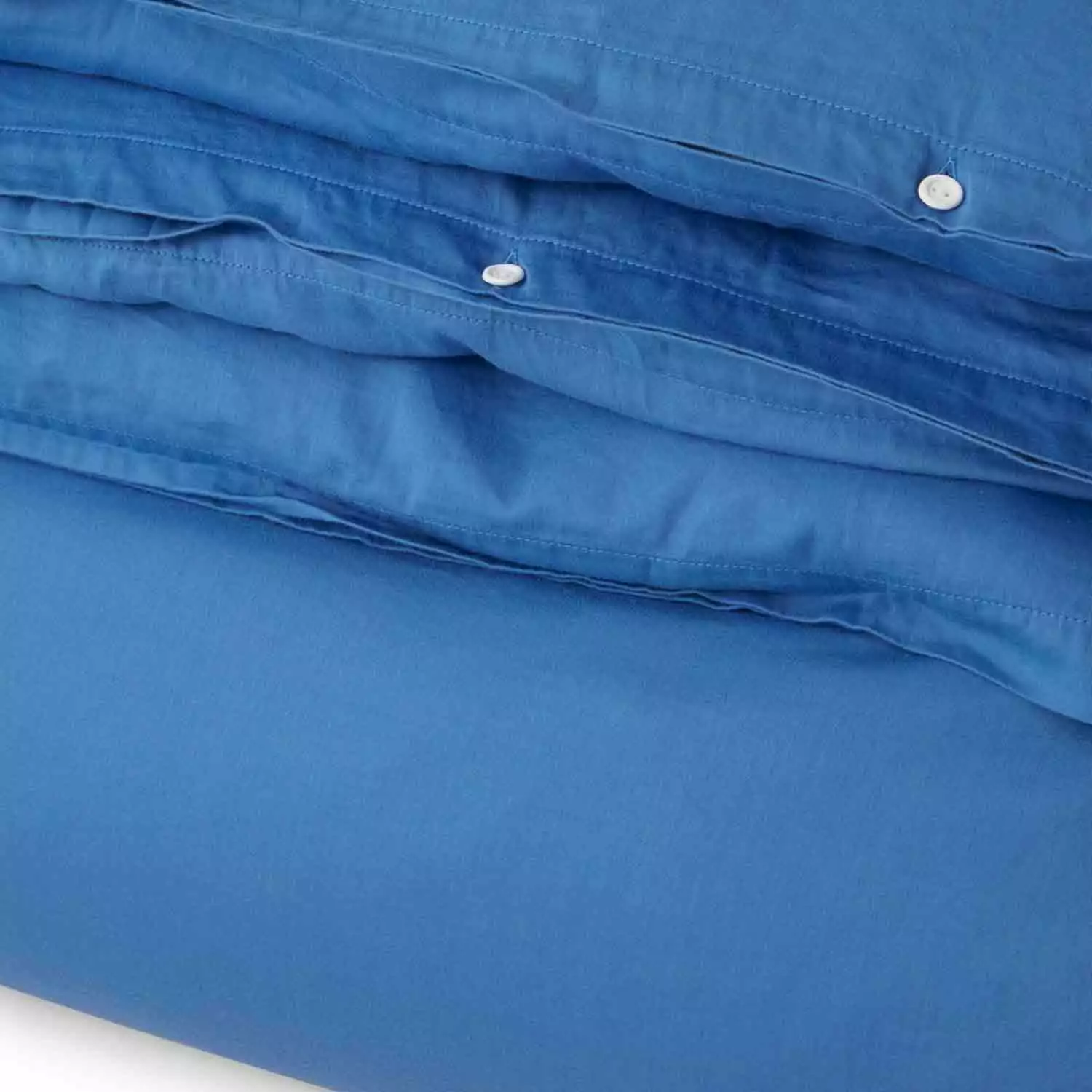 Lexington Washed Cotton Pussilakana 150x210 Cm, Sininen - Image 3