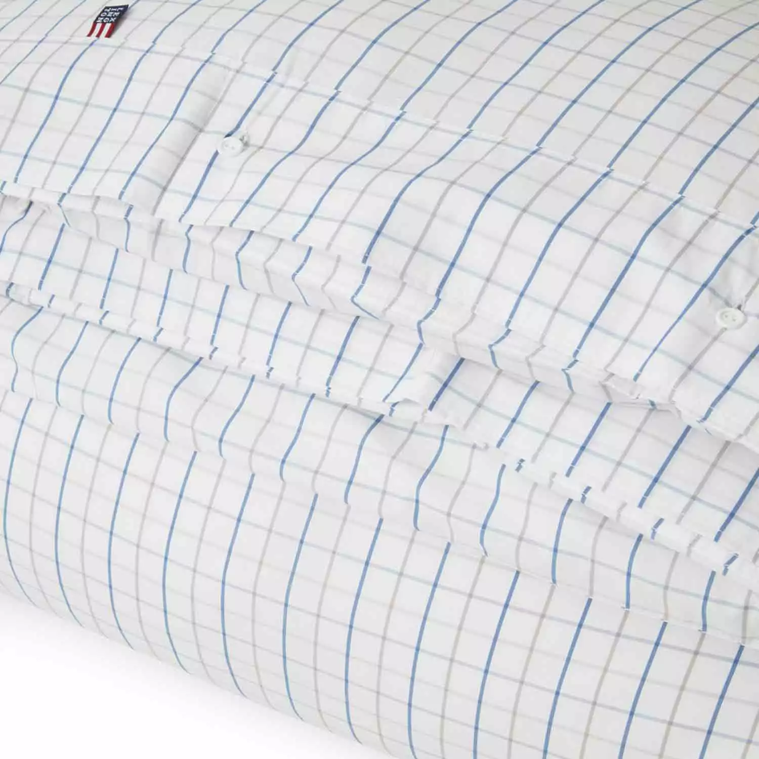 Lexington Checked Cotton Poplin Pussilakana, 150x210 Cm - Image 2