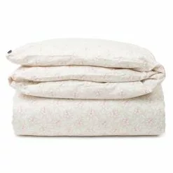 Lexington Flower Print Pussilakana Vaalean Beige / Pinkki 220x220 Cm