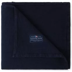 Lexington Quilted Jacquard Päiväpeite Tummansininen, 160x240 Cm