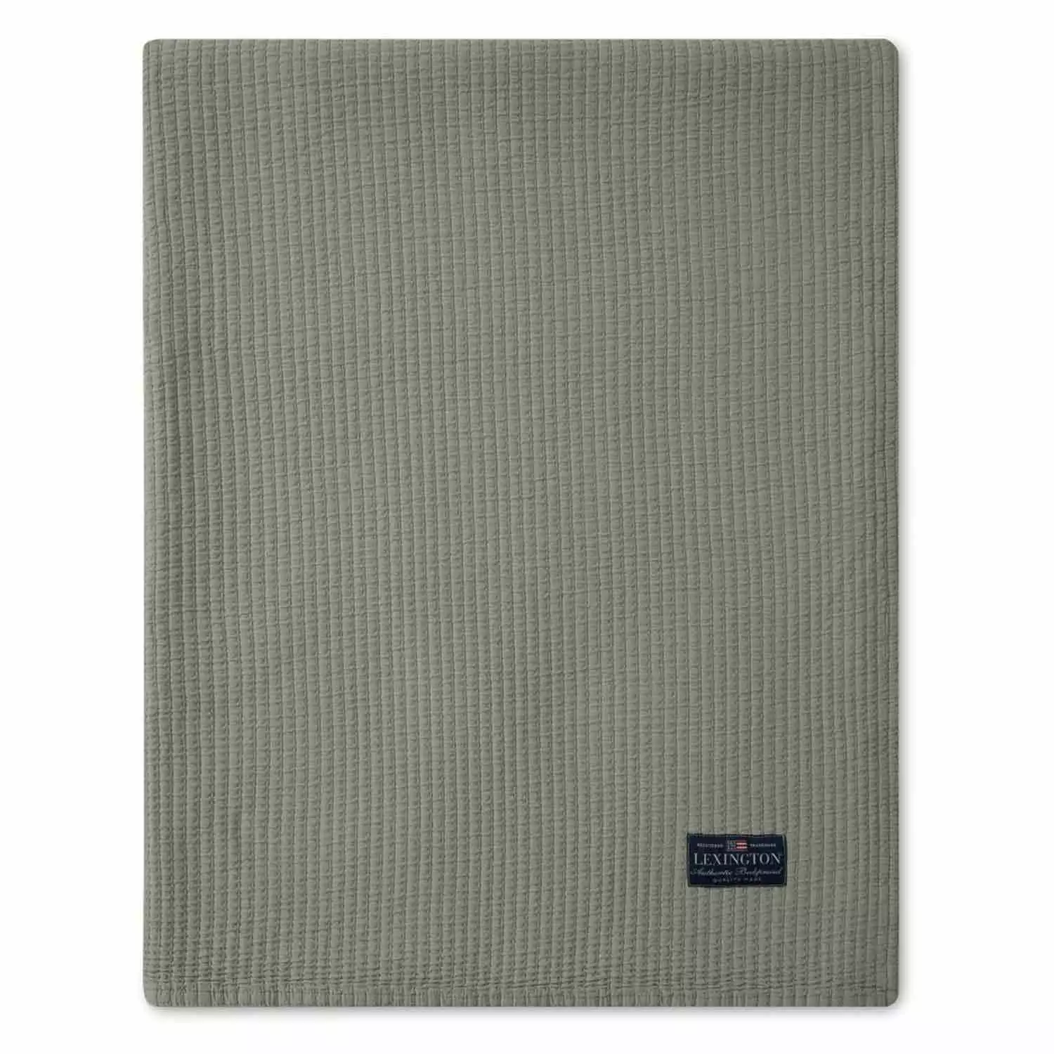 Lexington Stripe Quilted Cotton Päiväpeite Vihreä, 160x240 Cm