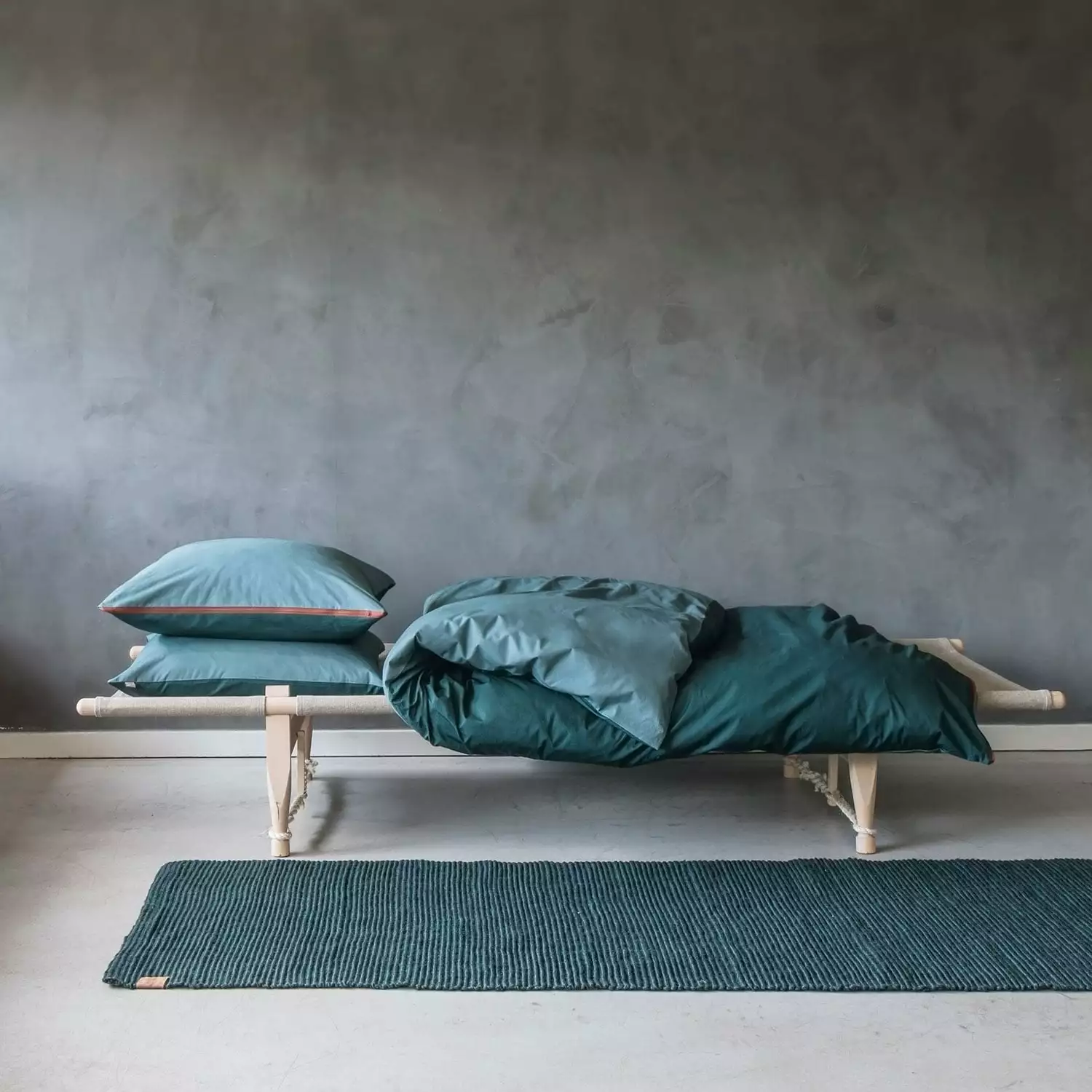 Mette Ditmer Shades Bed Set 140x220 Cm, Pine Green - Image 2