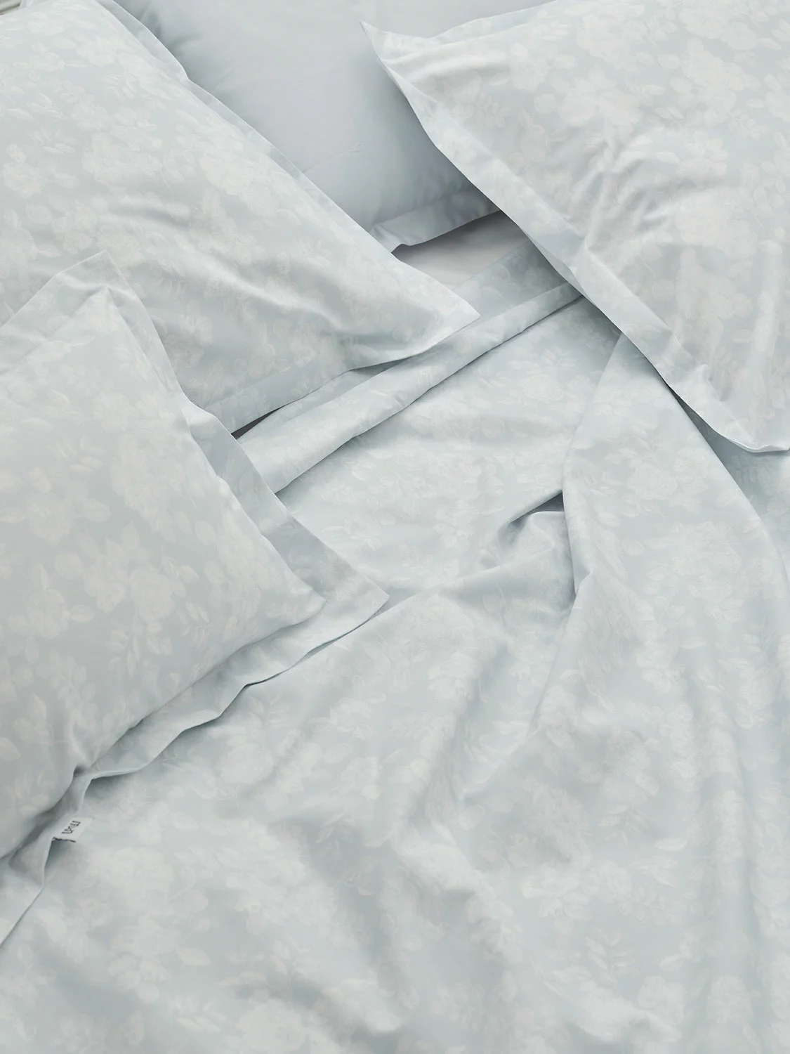 Mille Notti Fiore Pussilakana Vaaleansininen, 220x220 Cm - Image 2