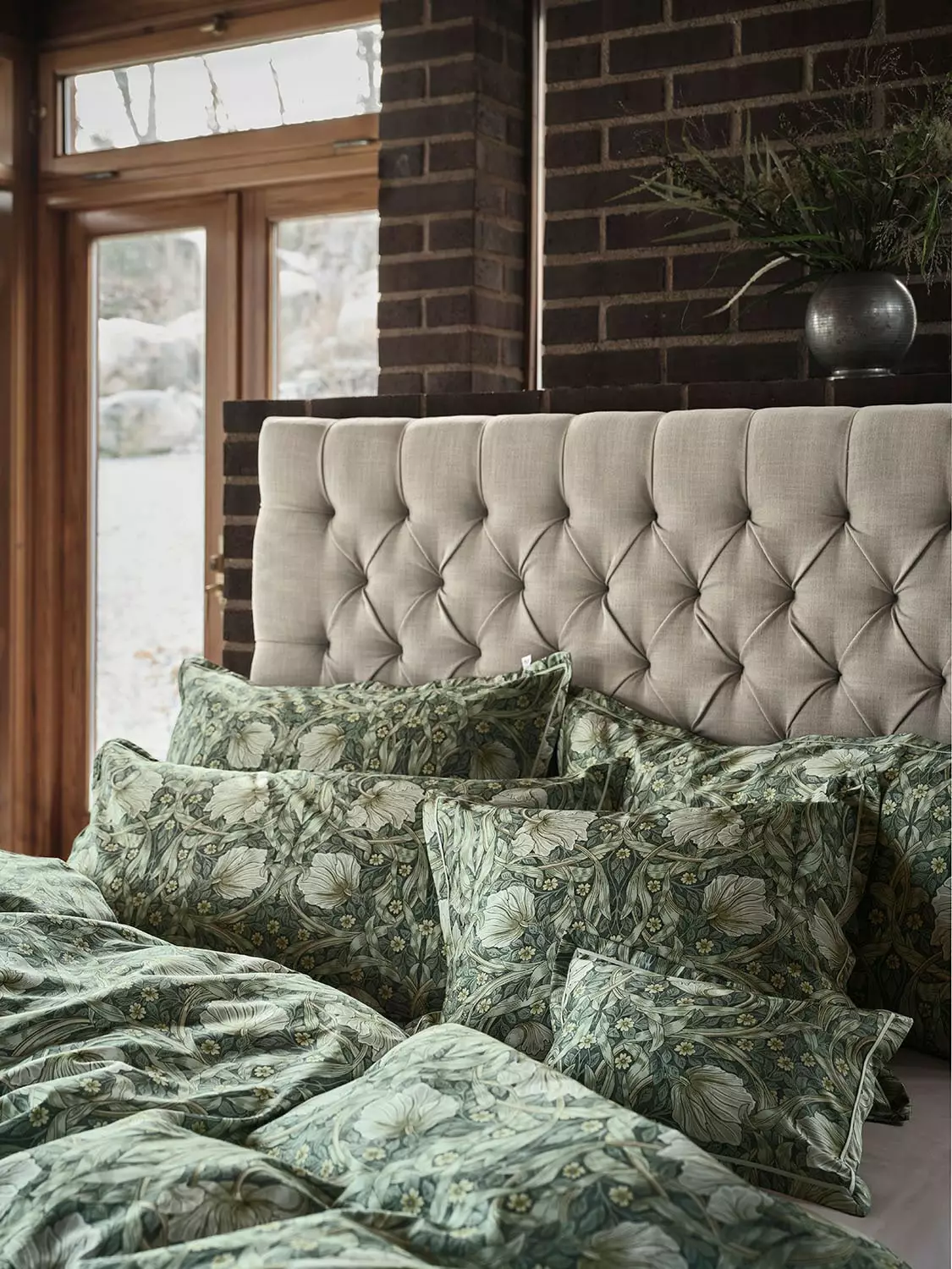 Mille Notti Pimpernel Pussilakana Vihreä, 200x220 Cm - Image 4