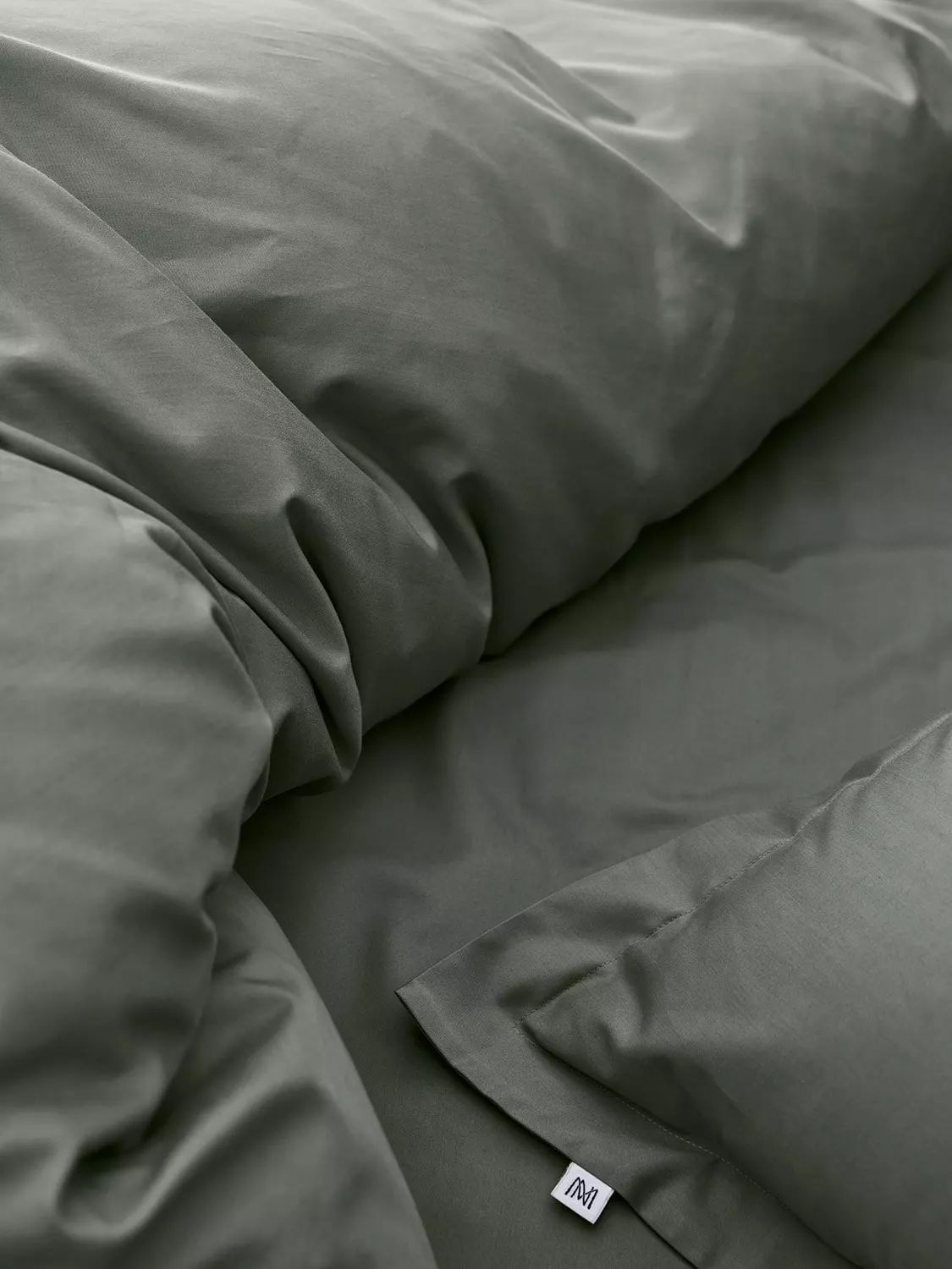 Mille Notti Satina Pussilakana Vihreä, 150x210 Cm - Image 2