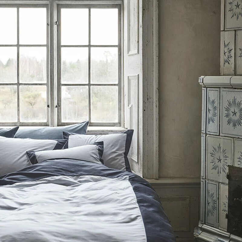 Mille Notti Sobrio Pussilakana Vaaleansininen / Tummansininen, 220x220 Cm - Image 3