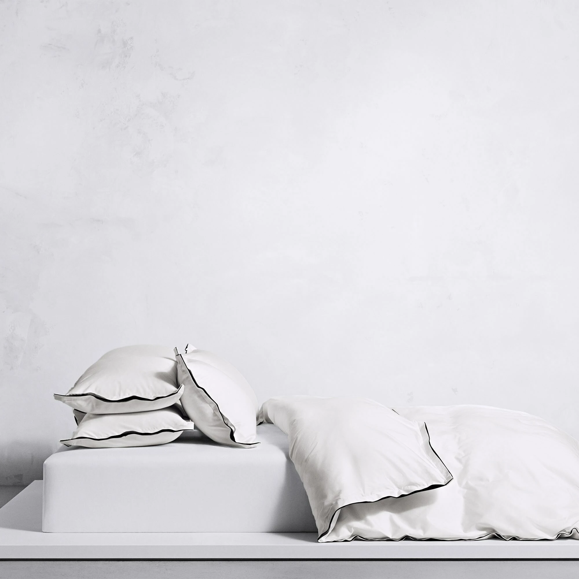 Ogland Barton Pussilakana 220x220 Cm, Valkoinen - Image 4