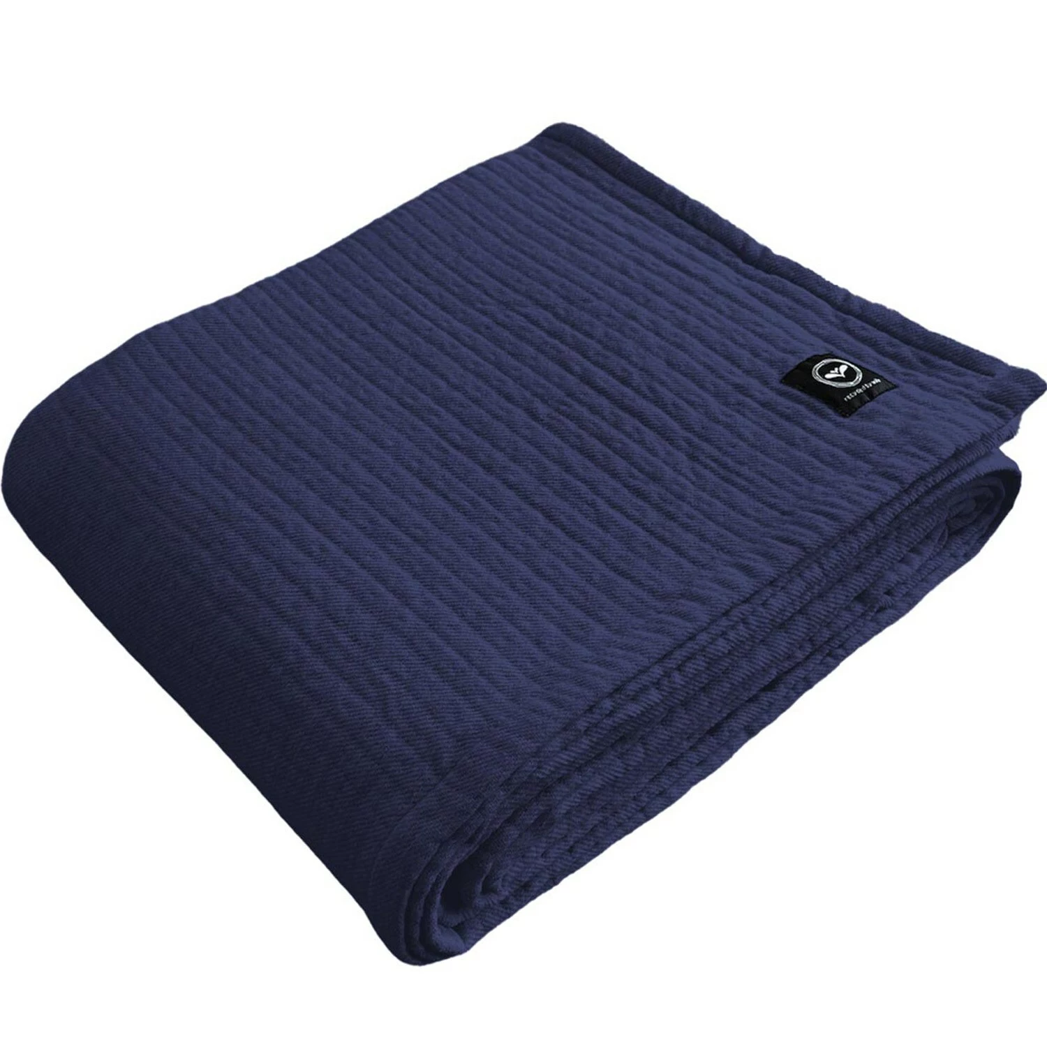 Recycled By Wille Gunnar Päiväpeite 260x260 Cm, Marin