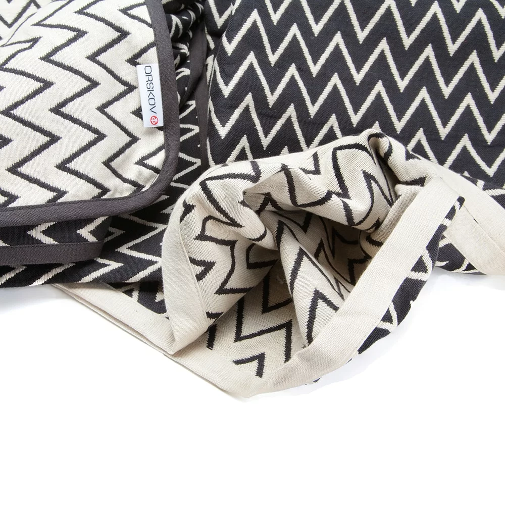 Ørskov Päiväpeite Zigzag Reversible, 140x260 Cm - Image 2
