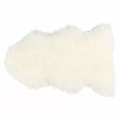 Shepherd Linn Pitkäkarvainen Lampaantalja 100x60, Valkea