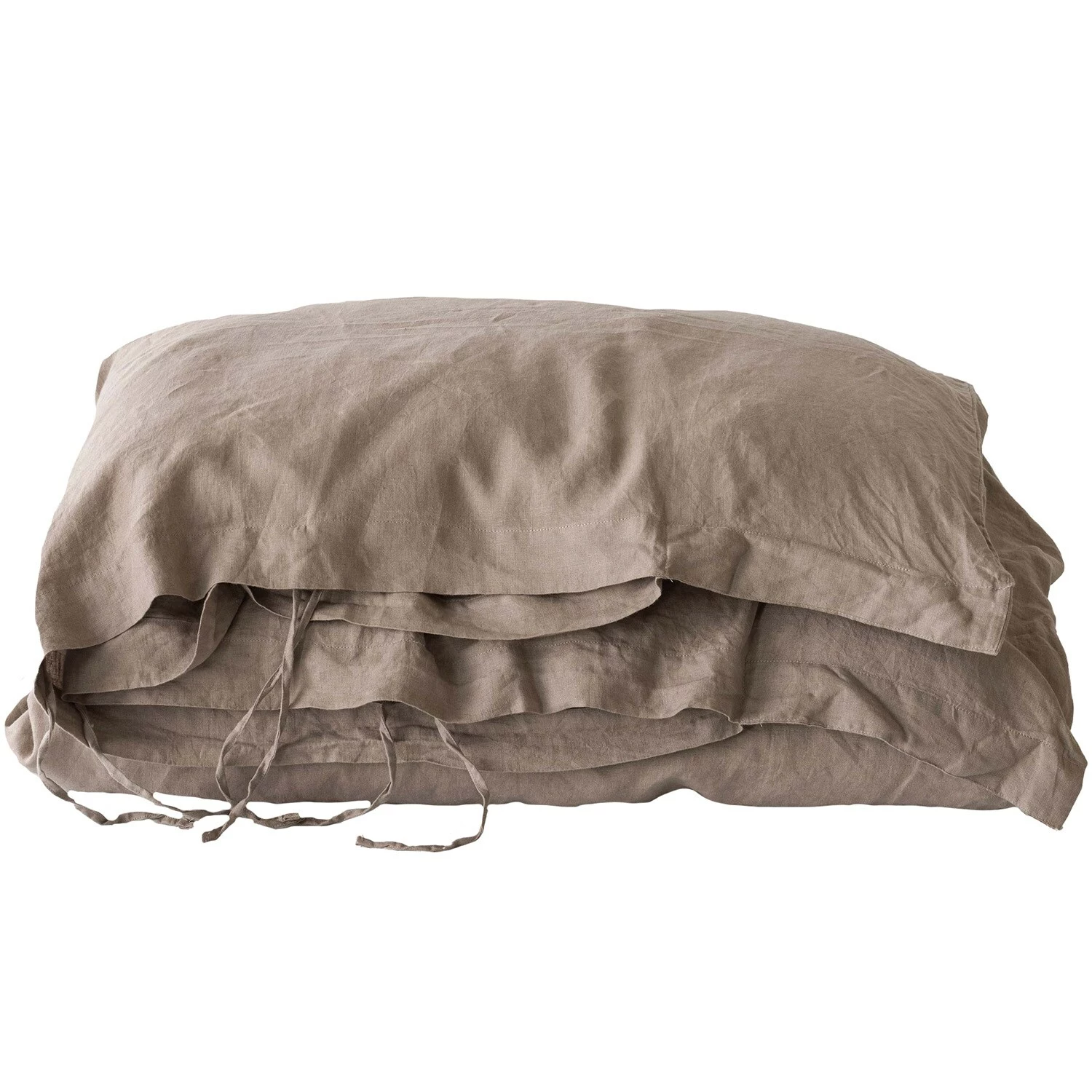 Tell Me More Pussilakana Pellava 150x200 Cm, Chestnut